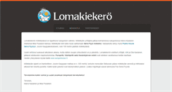 Desktop Screenshot of lomakiekero.fi